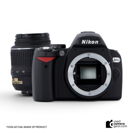 Nikon D60 Digital SLR Camera w/ 18-55 VR Lens (#752) *USED*