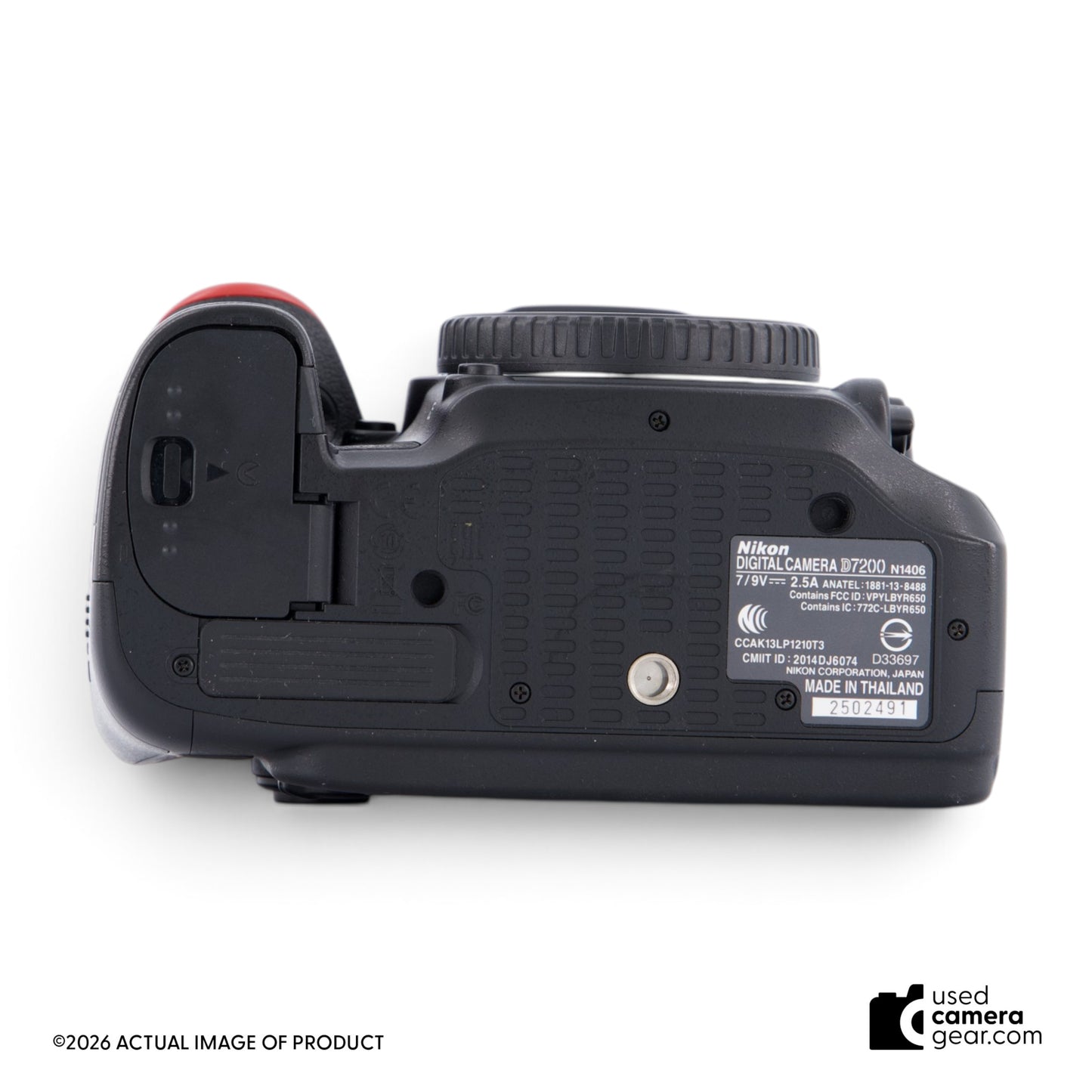 Nikon D7200 Digital Camera Body (#491) *USED*