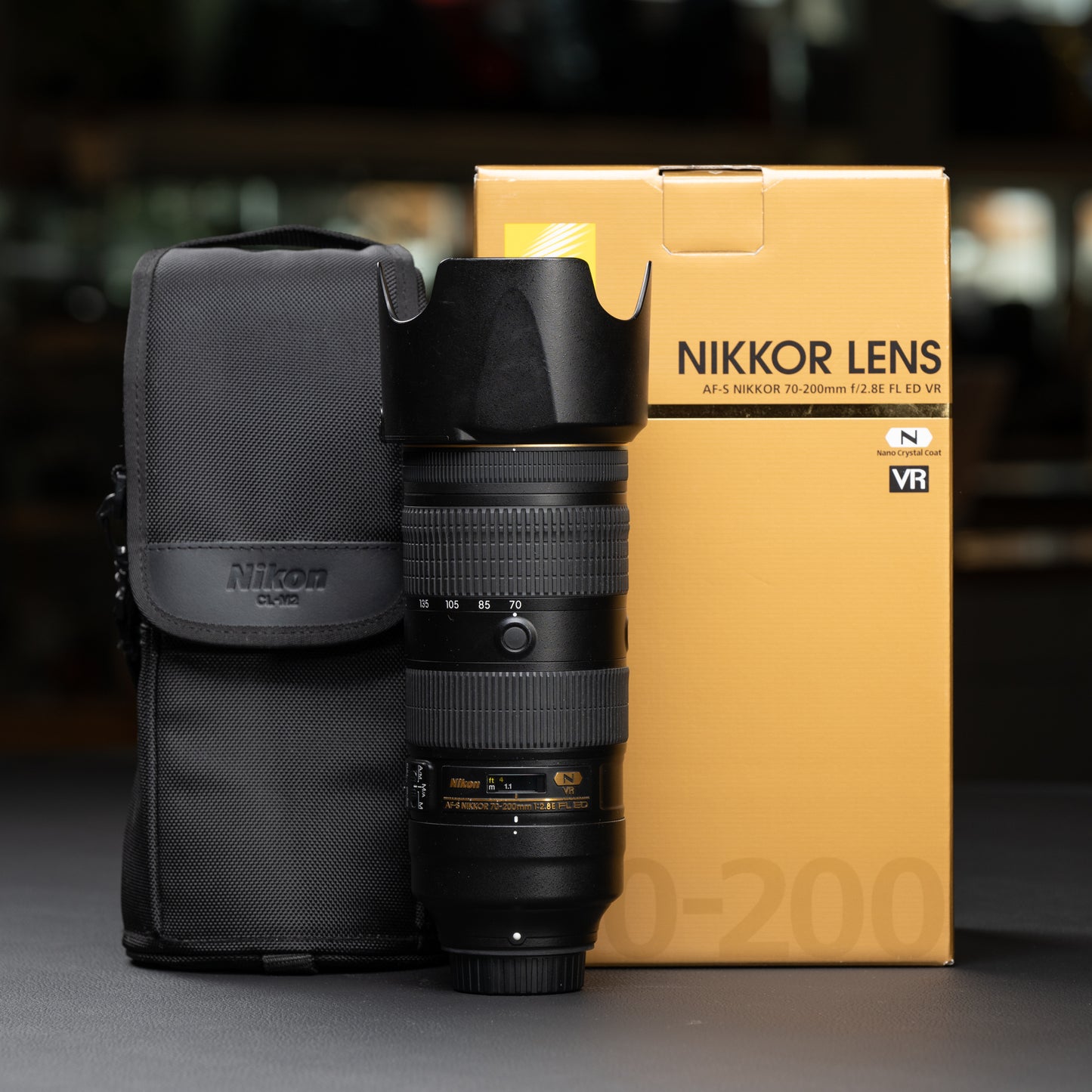 Nikon 70-200mm AF-S NIKKOR f/2.8E FL ED VR Lens *USED*