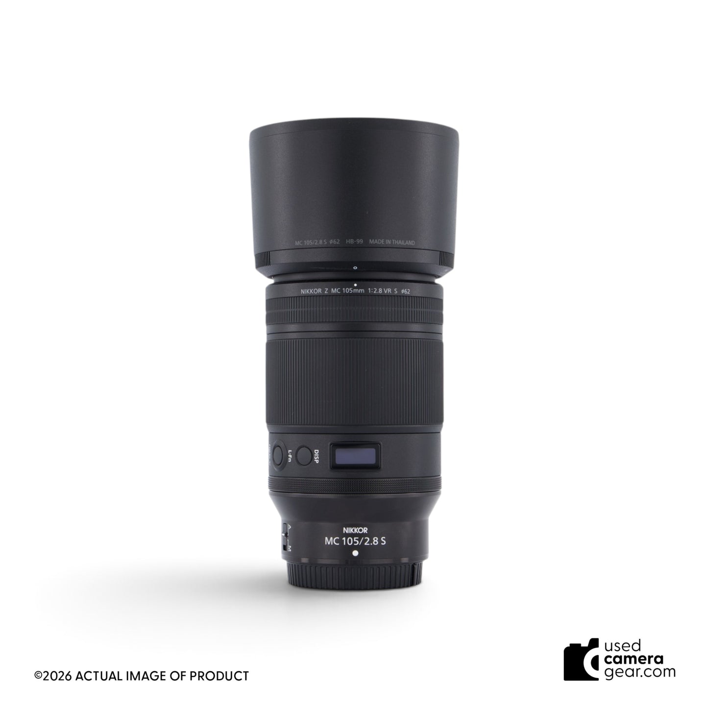 Nikon Z MC 105mm f/2.8 VR S Micro Lens (#341) *USED*