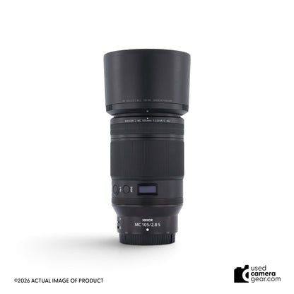 Nikon Z MC 105mm f/2.8 VR S Micro Lens (#341) *USED*