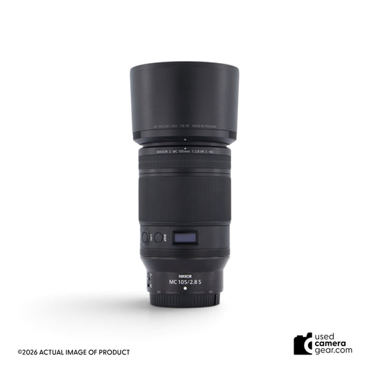 Nikon Z MC 105mm f/2.8 VR S Micro Lens (#341) *USED*