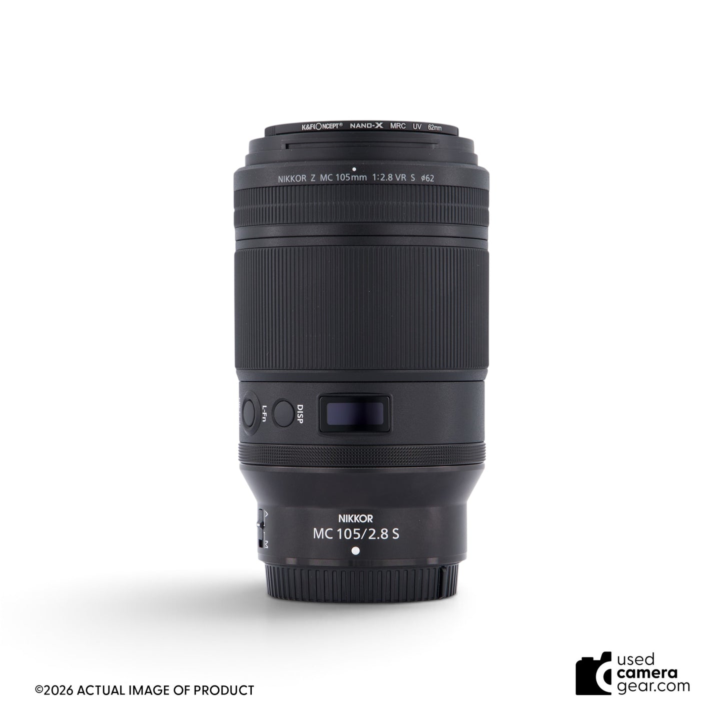 Nikon Z MC 105mm f/2.8 VR S Micro Lens (#341) *USED*