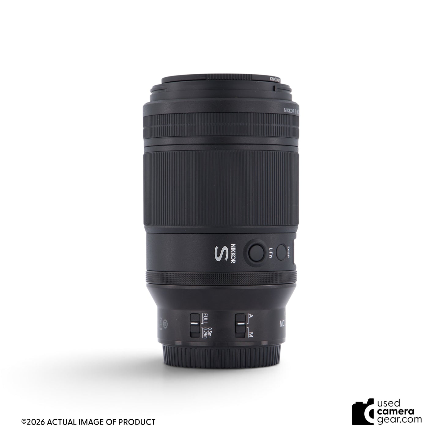 Nikon Z MC 105mm f/2.8 VR S Micro Lens (#341) *USED*