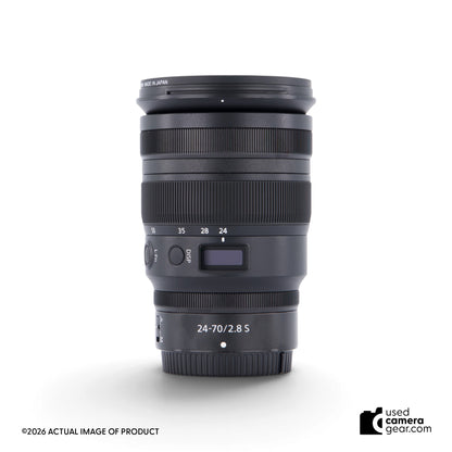 Nikon Z 24-70mm f/2.8 S Lens (#531) *USED*