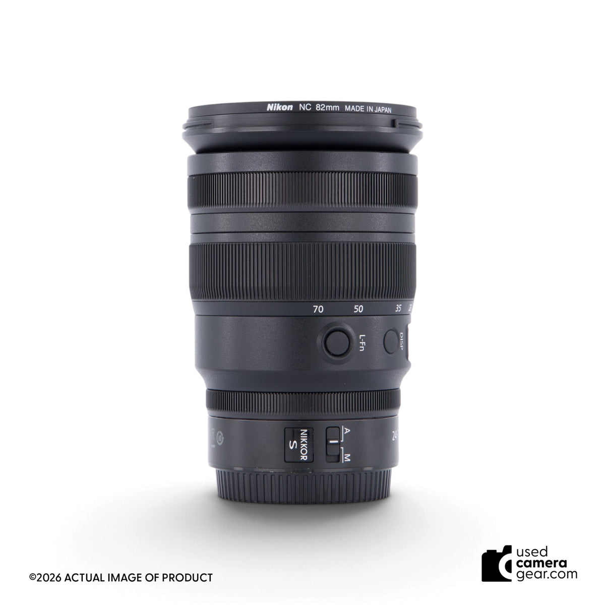 Nikon Z 24-70mm f/2.8 S Lens (#531) *USED*