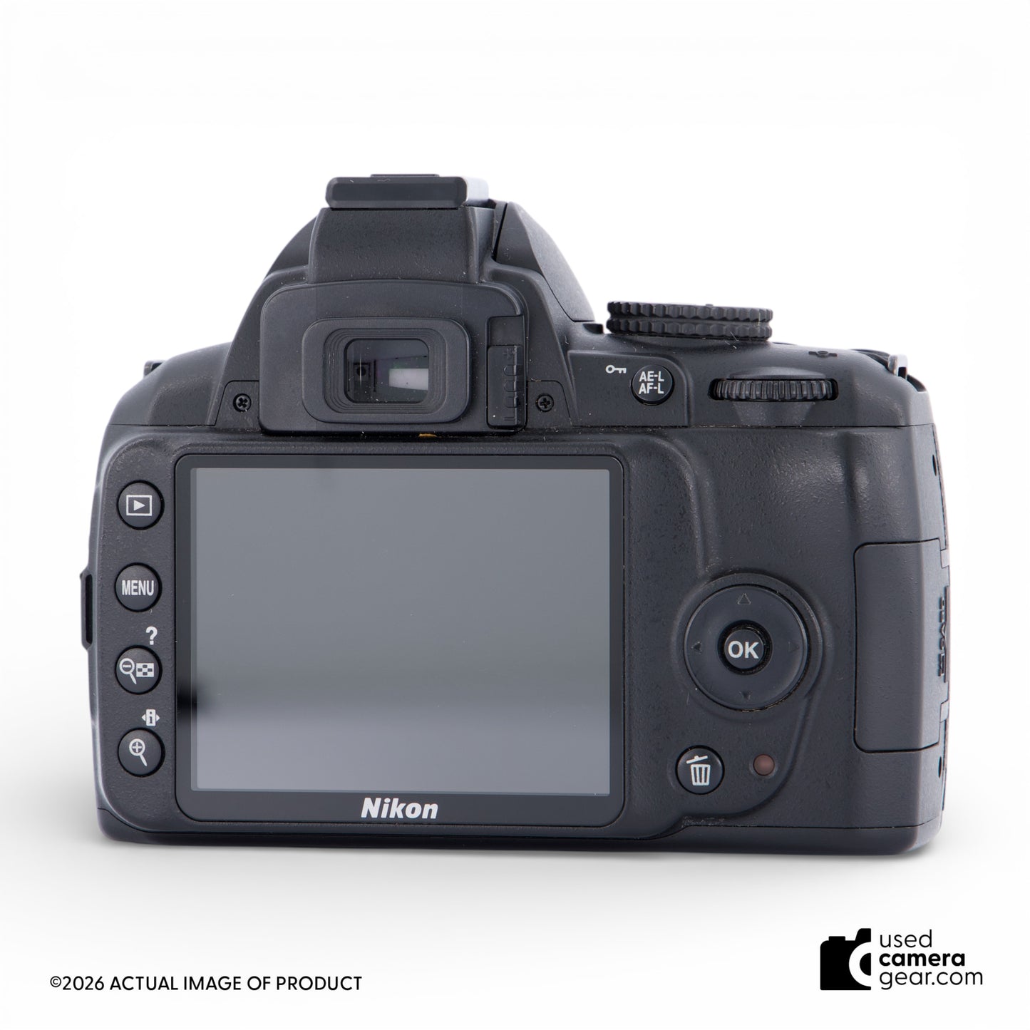 Nikon D3000 DX DSLR w/ 18-55mm VR & 55-200mm DX VR Lenses (#195) *USED*