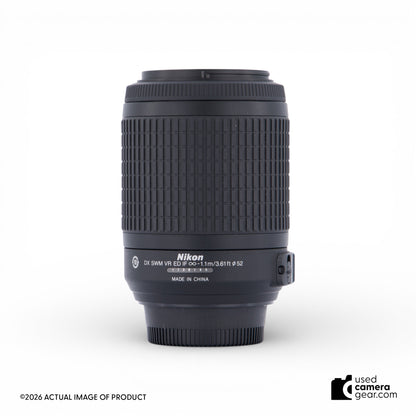 Nikon D3000 DX DSLR w/ 18-55mm VR & 55-200mm DX VR Lenses (#195) *USED*