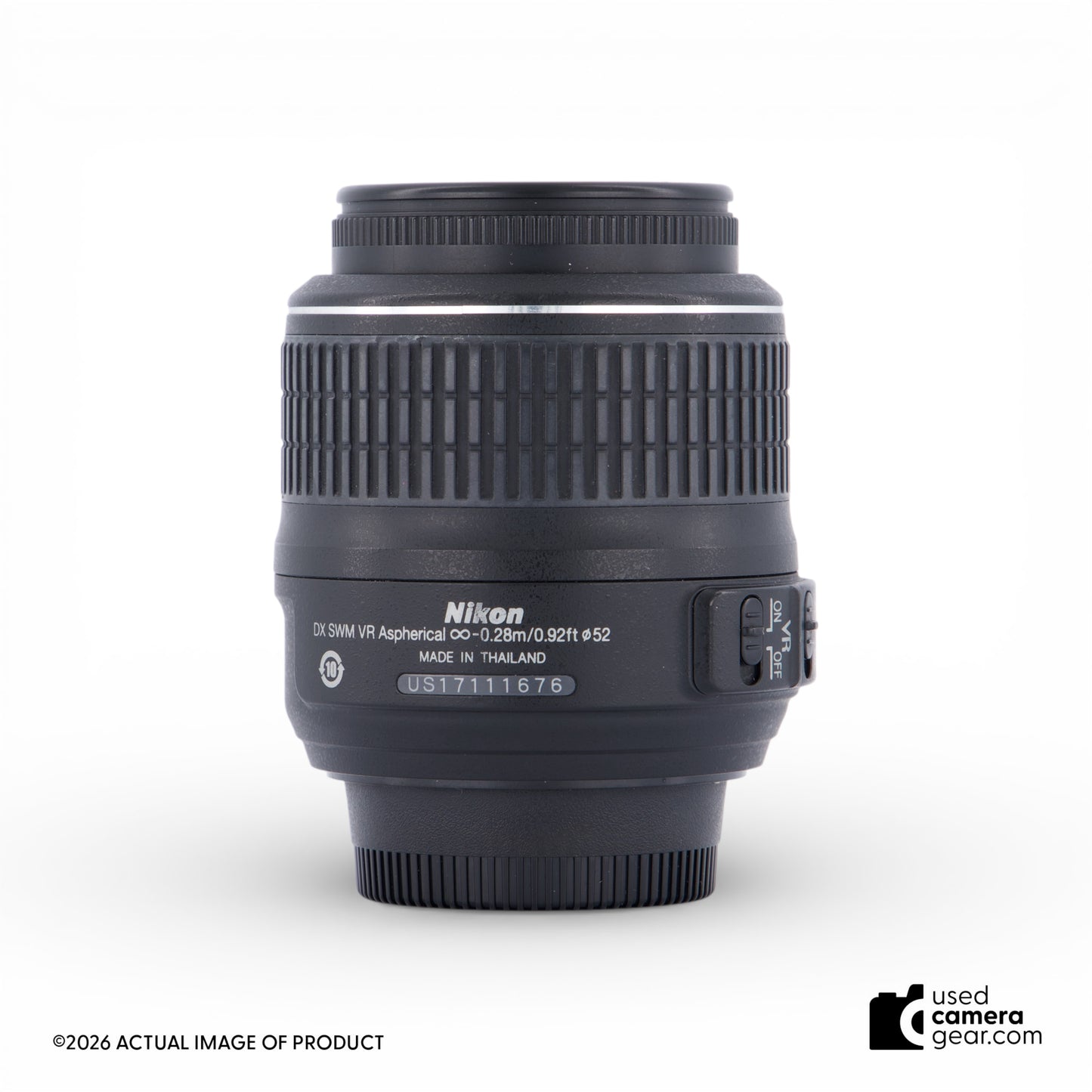 Nikon D3000 DX DSLR w/ 18-55mm VR & 55-200mm DX VR Lenses (#195) *USED*