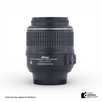 Nikon D3000 DX DSLR w/ 18-55mm VR & 55-200mm DX VR Lenses (#195) *USED*