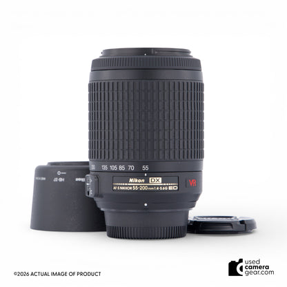 Nikon D3000 DX DSLR w/ 18-55mm VR & 55-200mm DX VR Lenses (#195) *USED*