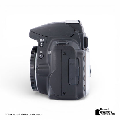 Nikon D3000 DX DSLR w/ 18-55mm VR & 55-200mm DX VR Lenses (#195) *USED*