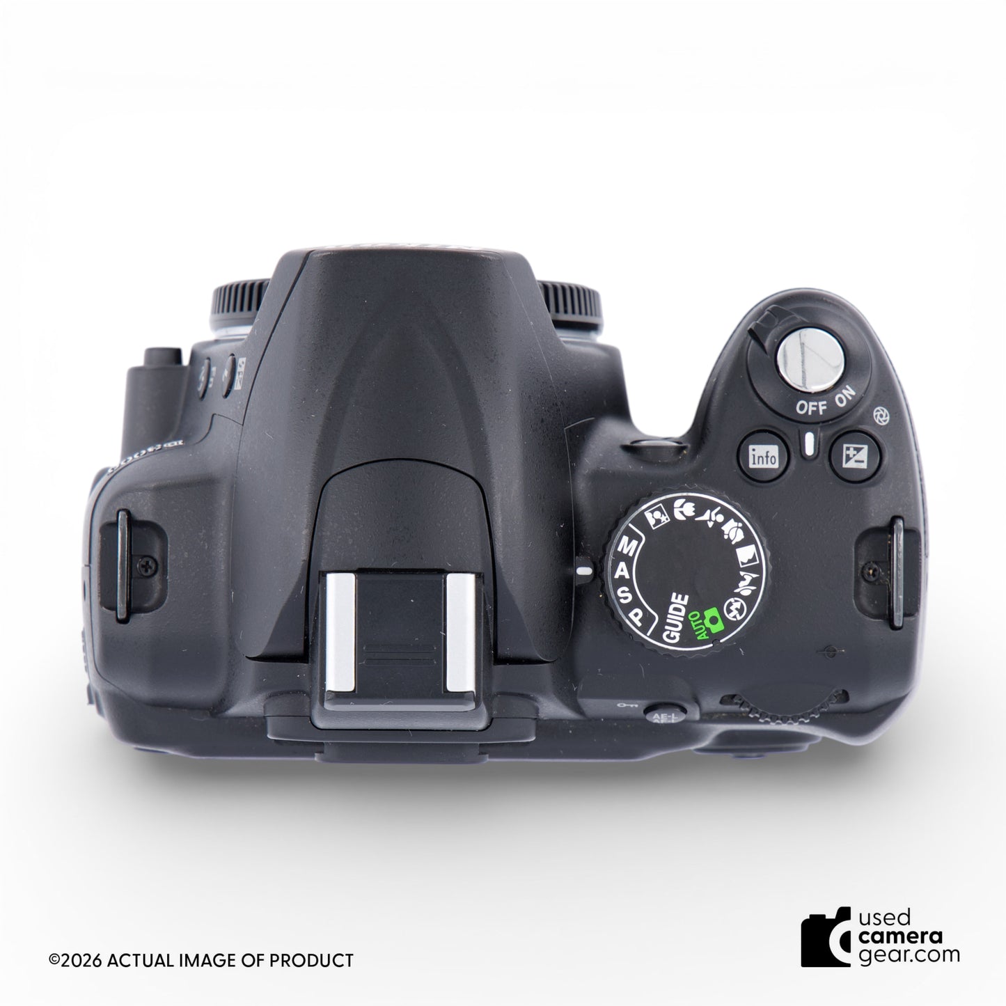 Nikon D3000 DX DSLR w/ 18-55mm VR & 55-200mm DX VR Lenses (#195) *USED*