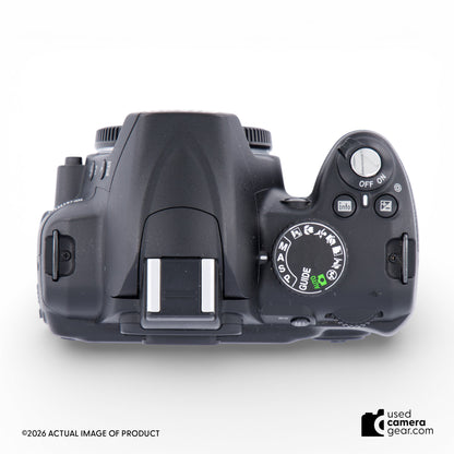 Nikon D3000 DX DSLR w/ 18-55mm VR & 55-200mm DX VR Lenses (#195) *USED*