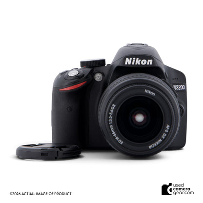 Nikon D3200 w/18-55mm f/3.5-5.6 Lens Kit (#0130 *USED* (#073) *USED*