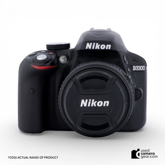 Nikon D3300 DSLR with 18-55mm DX VR II Kit (#465) *USED*