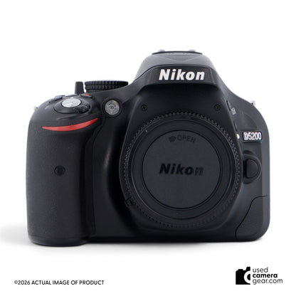 Nikon D5200 DX Digital Camera Body (#068) *USED*