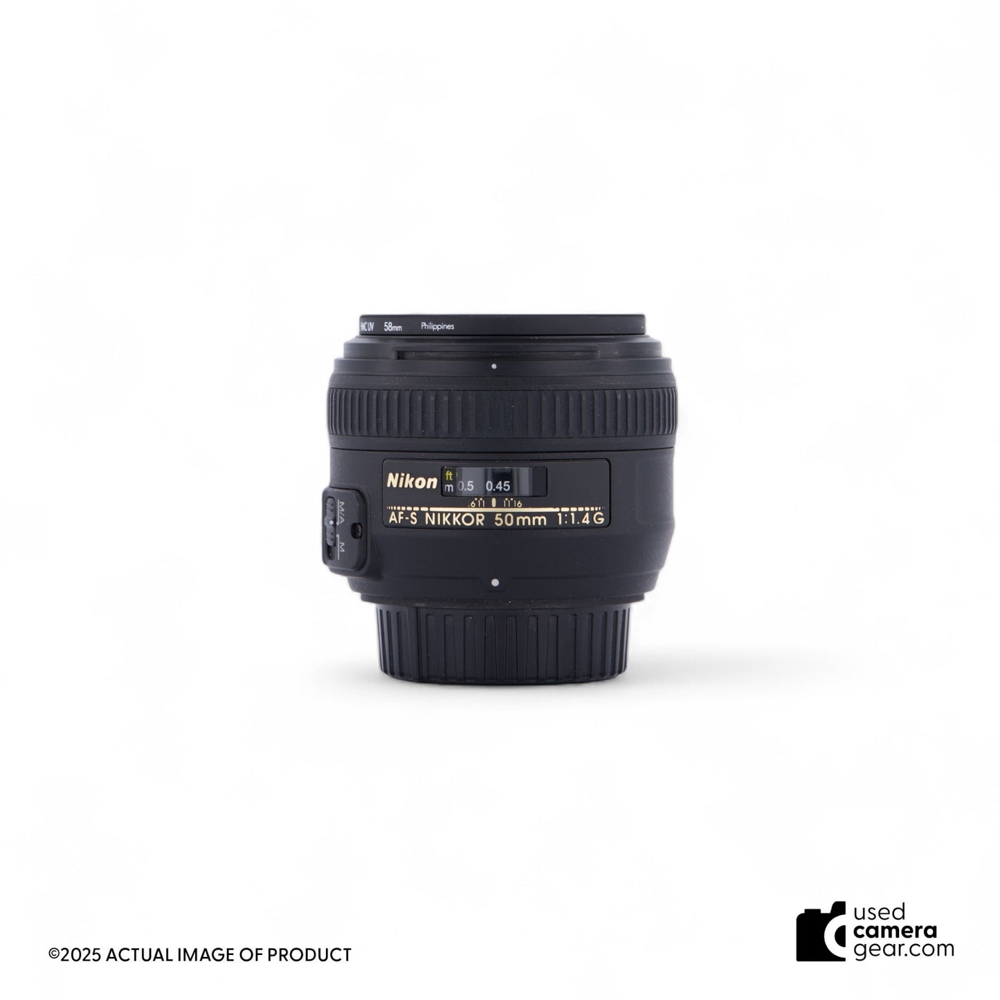 Nikon 50mm f/1.4G AF-S Nikkor Lens *USED*