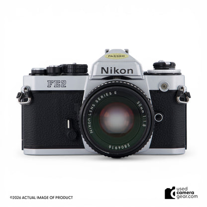 Nikon FE2 SLR Camera with  Series E 50mm f/1.8 AI-S Lens (#463) *USED*