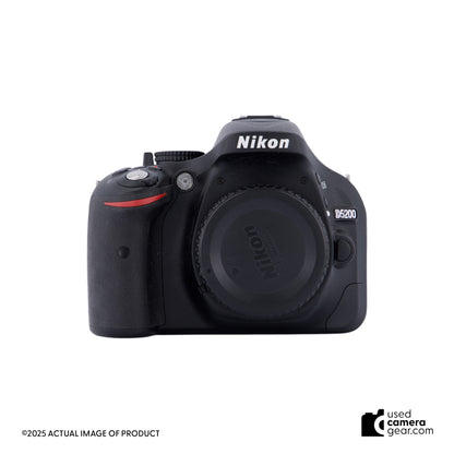 Nikon D5200 DSLR Camera w/ 18-55mm & 55-300mm DX VR Lenses *USED*