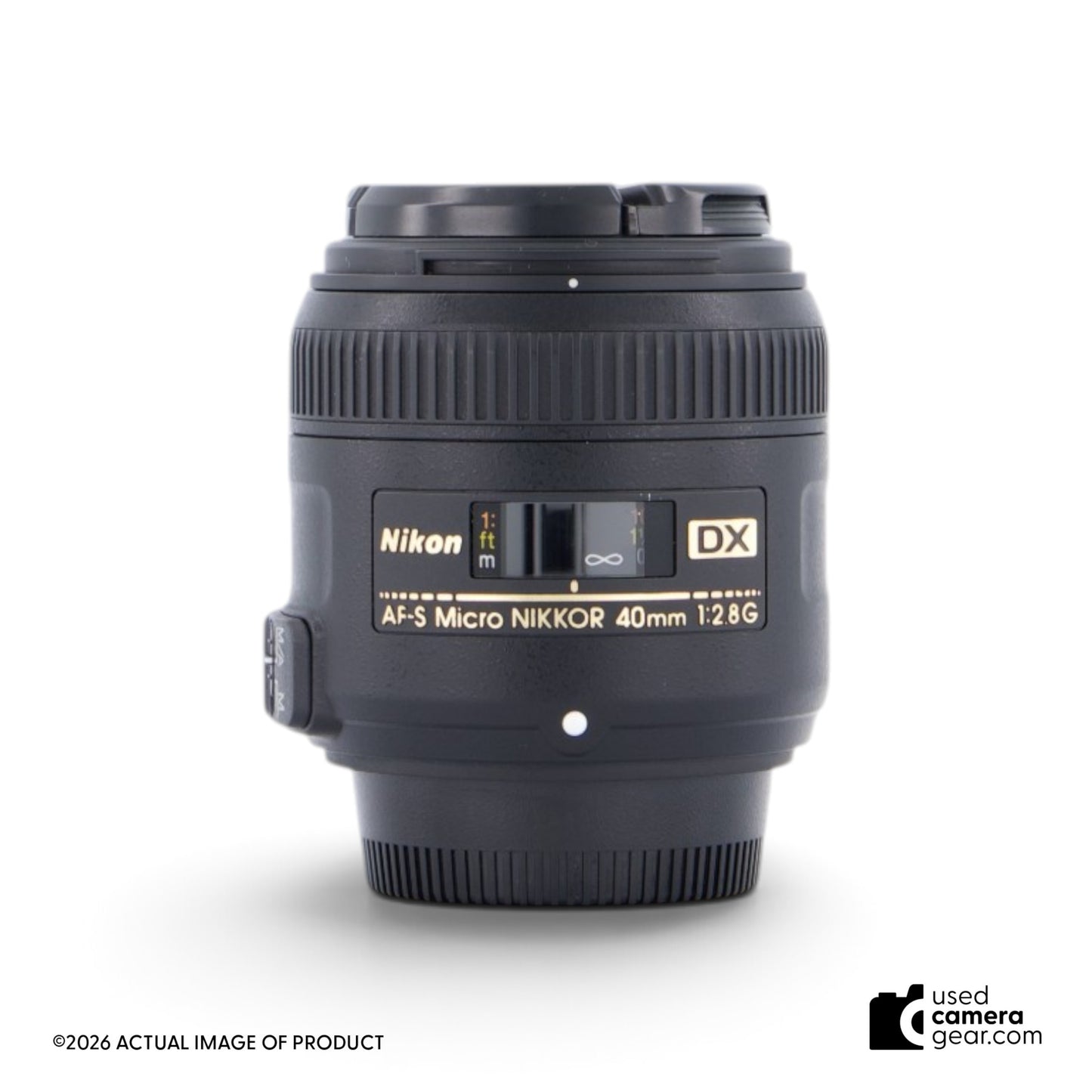 Nikon 40mm f/2.8G AF-S DX Micro-Nikkor Lens (#638) *USED*