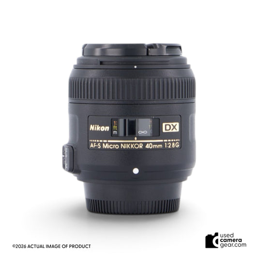 Nikon 40mm f/2.8G AF-S DX Micro-Nikkor Lens (#638) *USED*