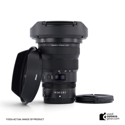 Nikon Z 14-24mm f/2.8 S Lens with Extras! (#867) *USED*