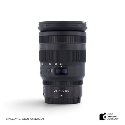 Nikon Z 24-70mm f/2.8 S Lens (#463) *USED*