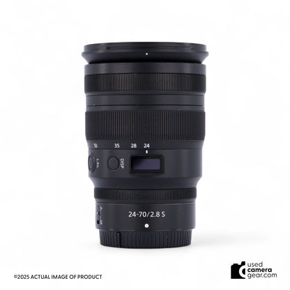 Nikon Z 24-70mm f/2.8 S Lens (#971) *USED*