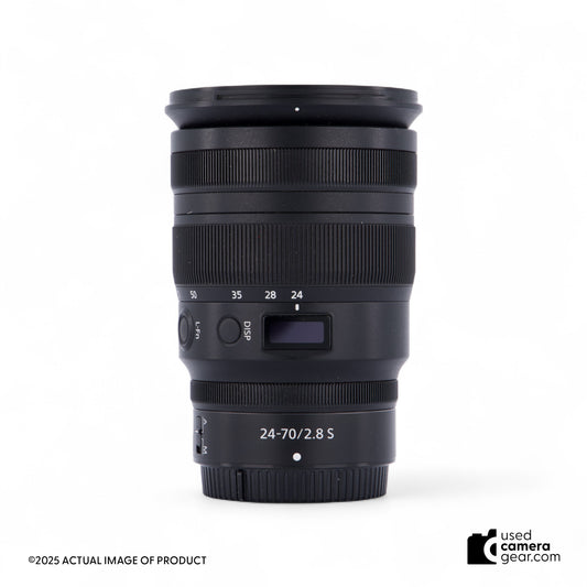 Nikon Z 24-70mm f/2.8 S Lens (#971) *USED*
