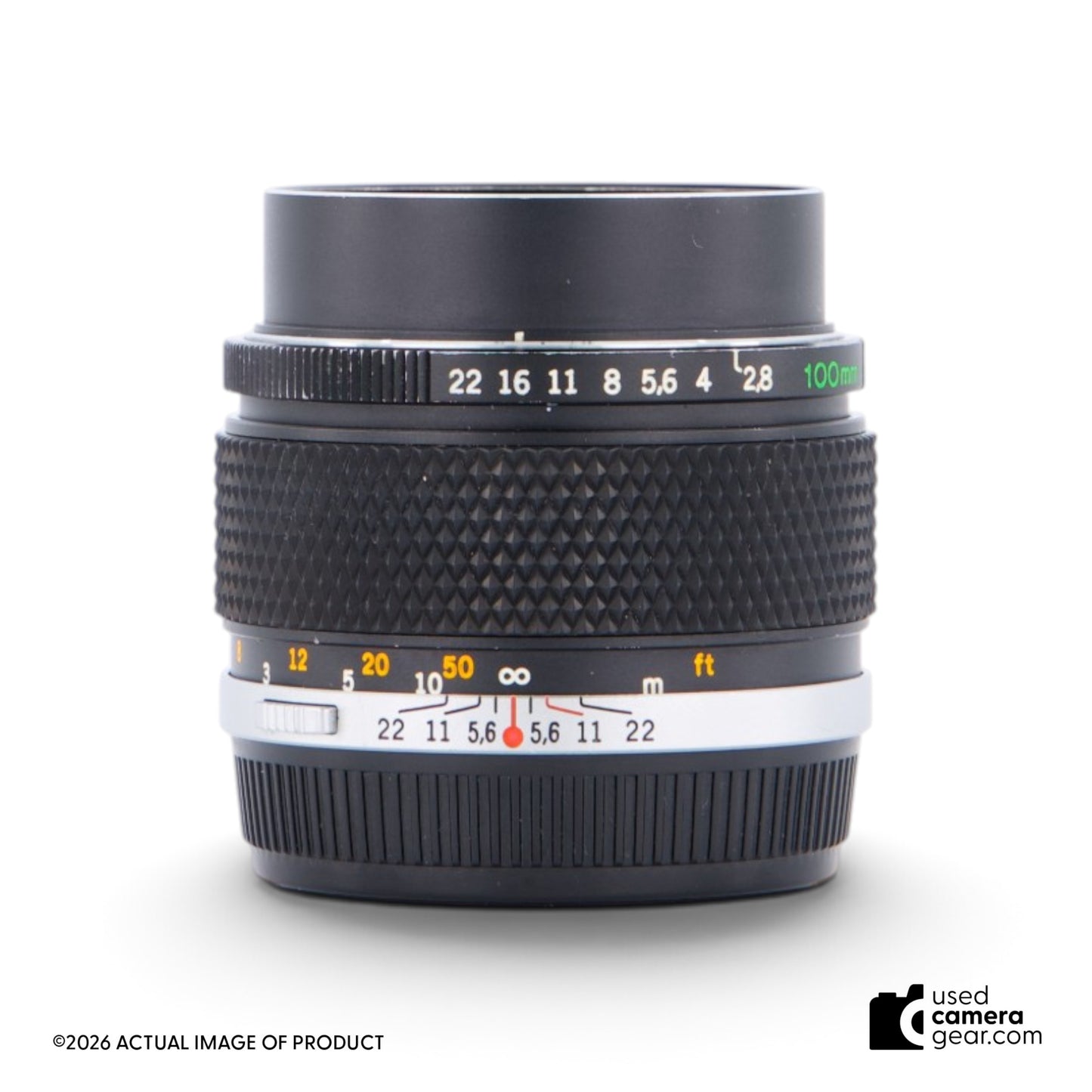 Olympus E. Zuiko 100mm f/2.8 Auto-T Lens (#353) *USED*