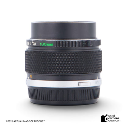 Olympus E. Zuiko 100mm f/2.8 Auto-T Lens (#353) *USED*