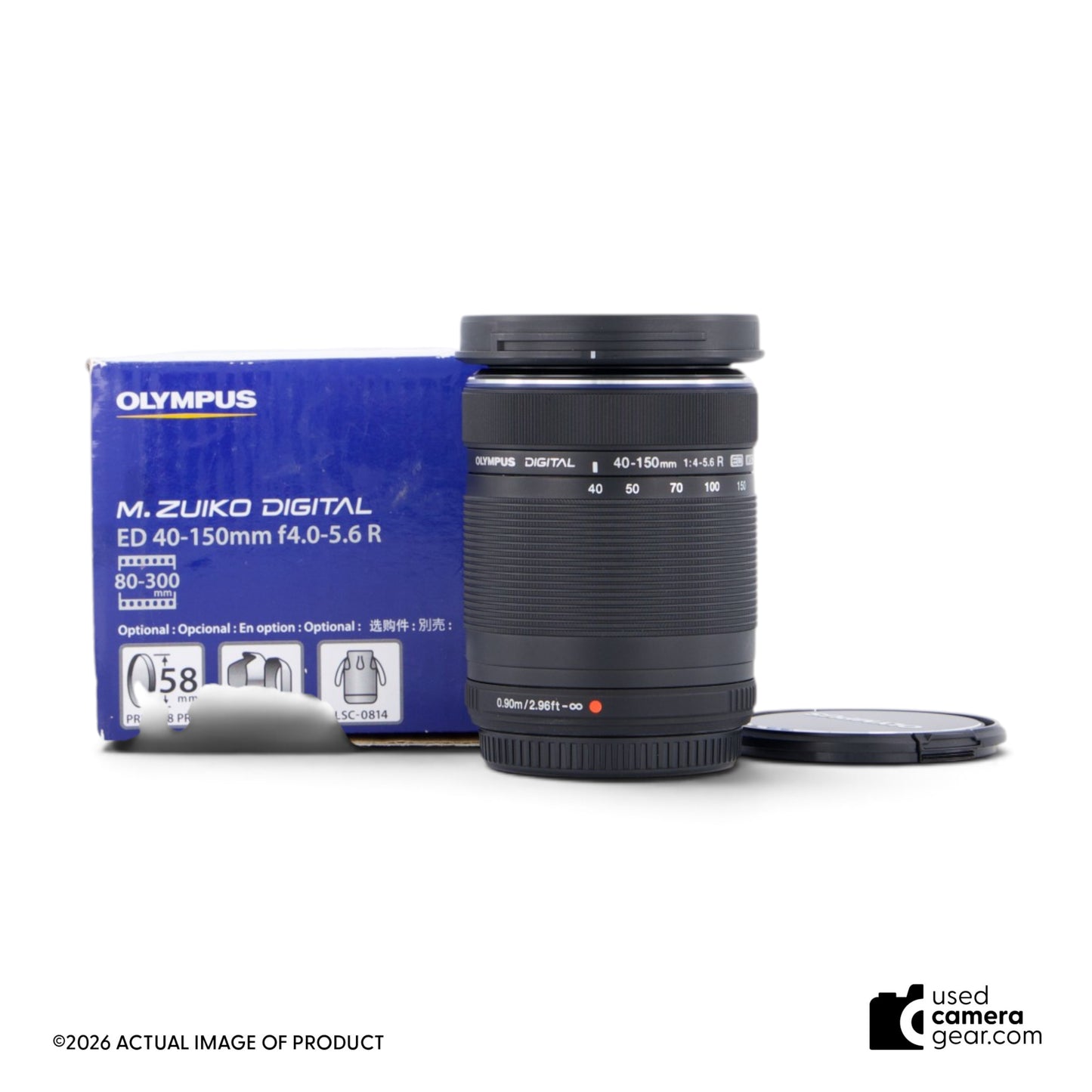 Olympus M.Zuiko ED 40-150mm f/4-5.6 Lens (#875) *USED*