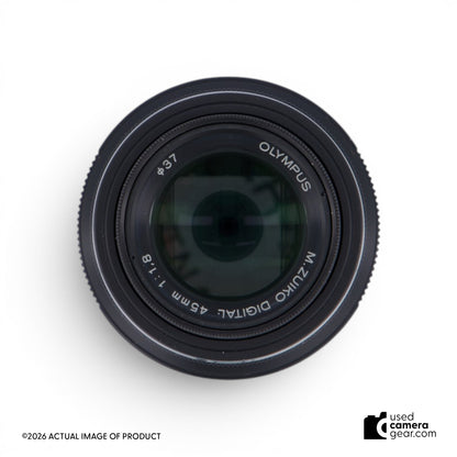 Olympus 45mm f/1.8 Black Lens (#095) *USED*