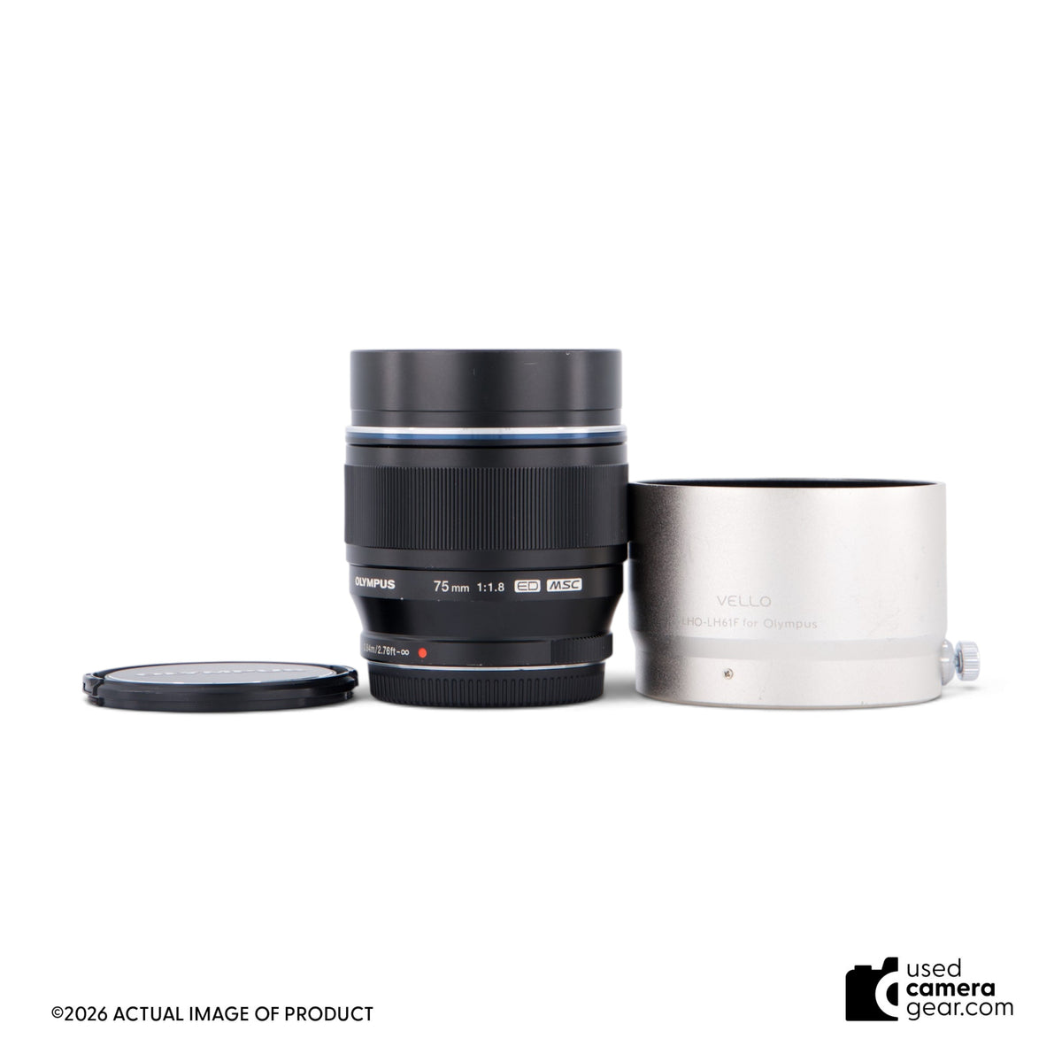 Olympus 75mm F1.8 ED MSC Lens (#916) *USED*