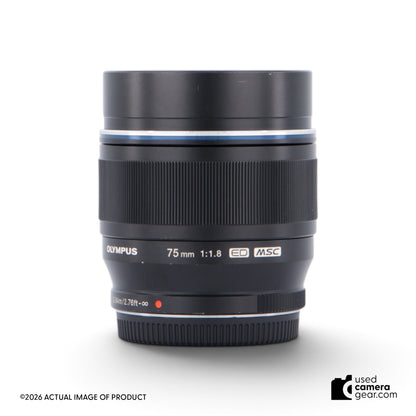 Olympus 75mm F1.8 ED MSC Lens (#916) *USED*