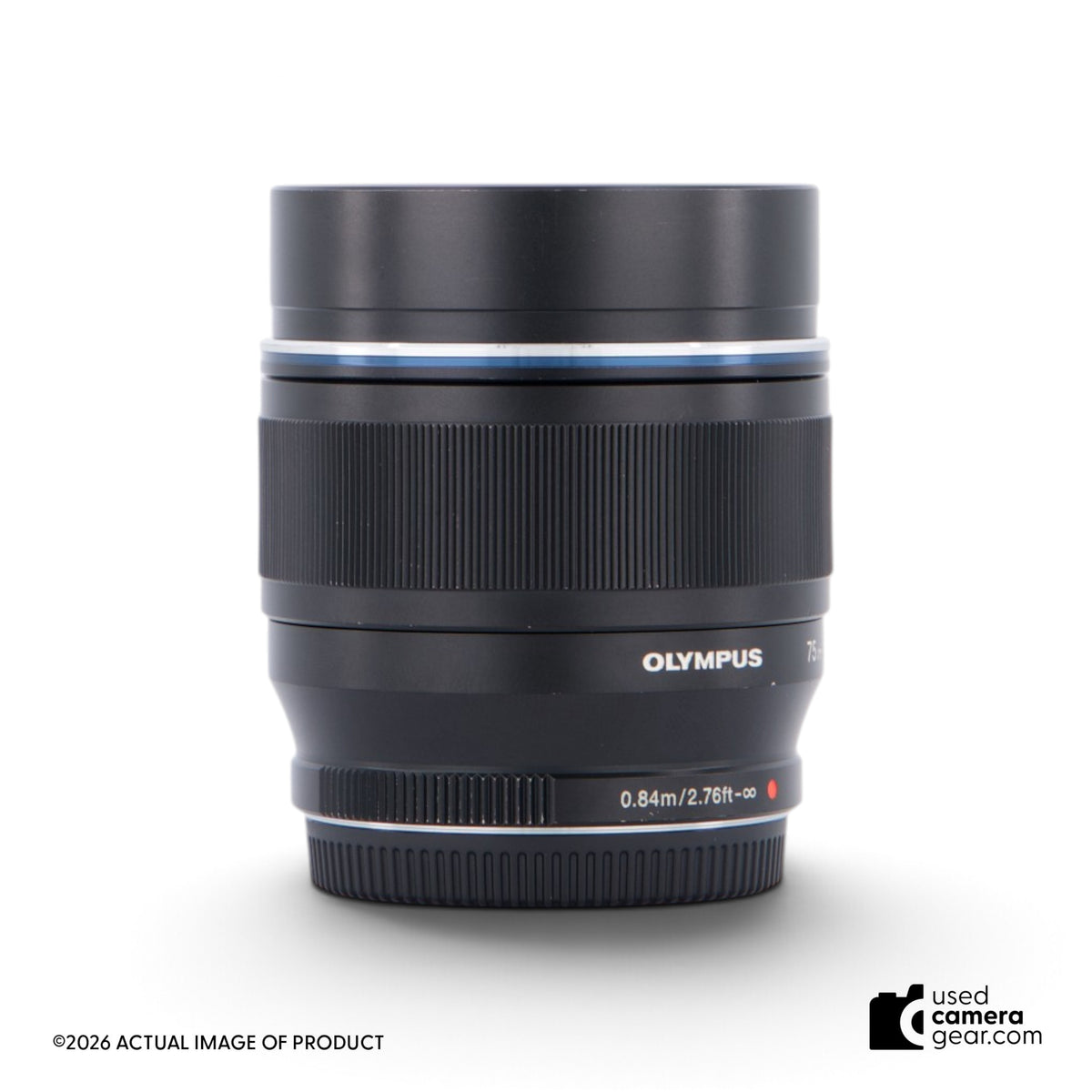 Olympus 75mm F1.8 ED MSC Lens (#916) *USED*