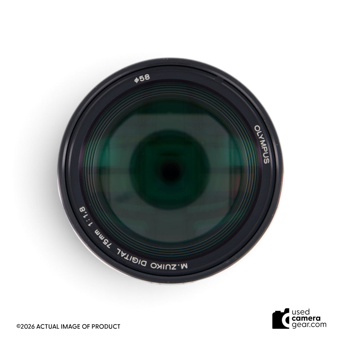 Olympus 75mm F1.8 ED MSC Lens (#916) *USED*