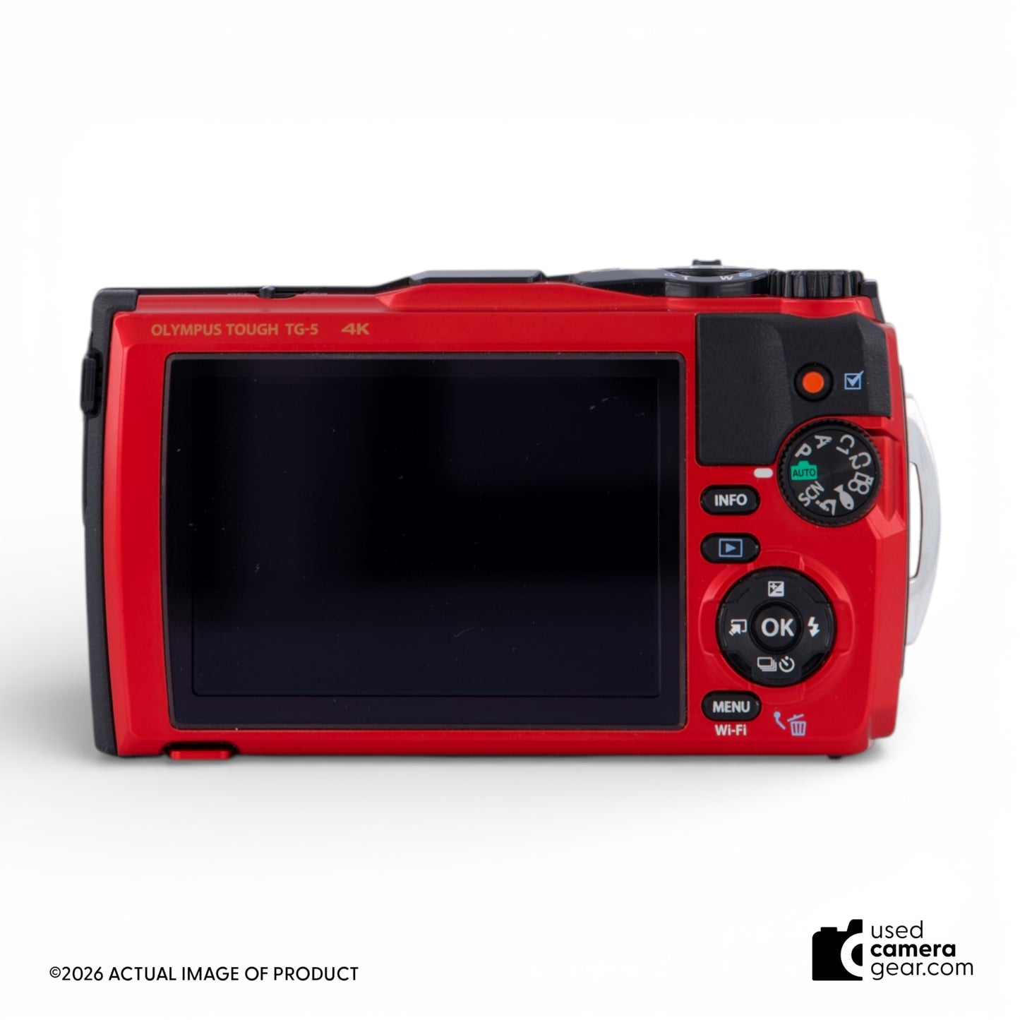 Olympus Tough TG-5 Digital Camera (Red) (#701) *USED*