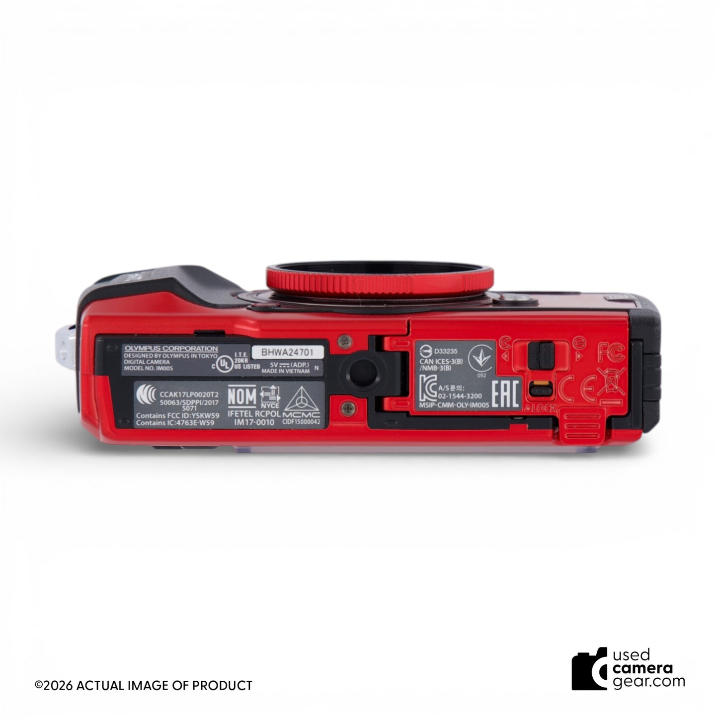 Olympus Tough TG-5 Digital Camera (Red) (#701) *USED*