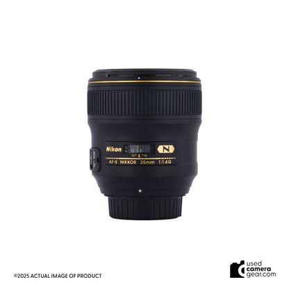 Nikon AF-S 35mm f/1.4G Nikkor Lens *USED*