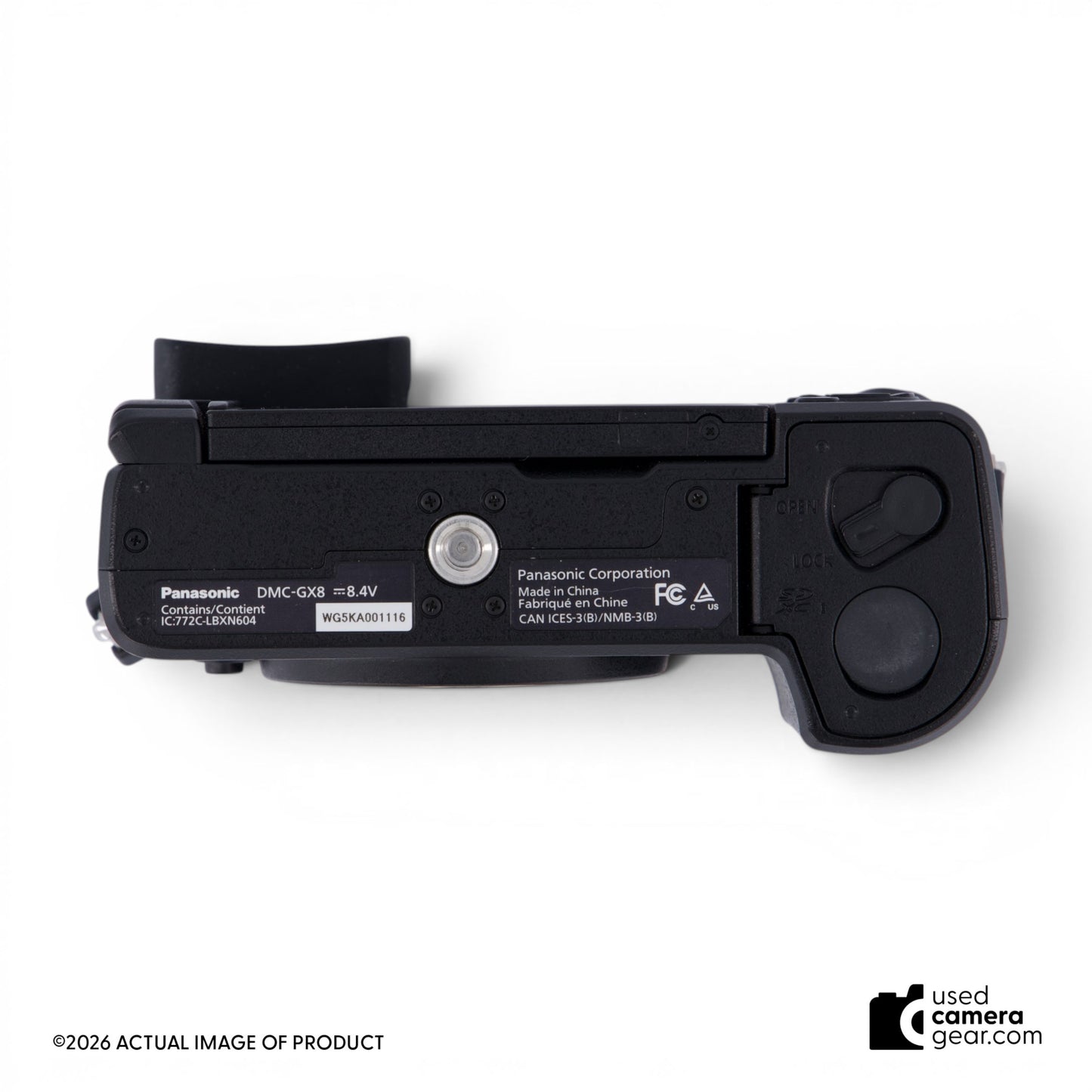 Panasonic Lumix DMC-GX8 Camera Body (Black) (#116) *USED*