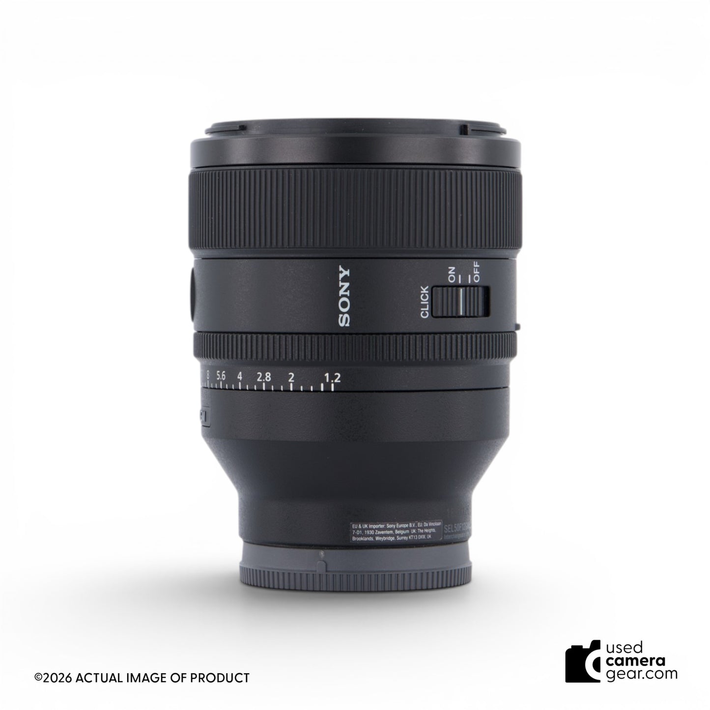 Sony FE 50mm f1.2 GM Lens (#126) *USED*