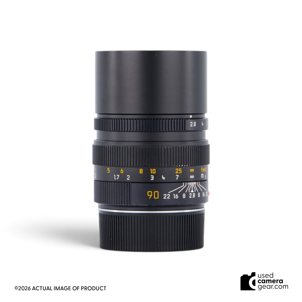 Leica 90mm Elmarit-M f2.8 E46 Lens -RECENT DAG CLA- (#969) *USED*