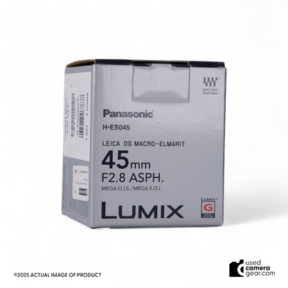 Panasonic Leica 45mm f/2.8 Macro-Elmar Lens *NEW / OPEN BOX*