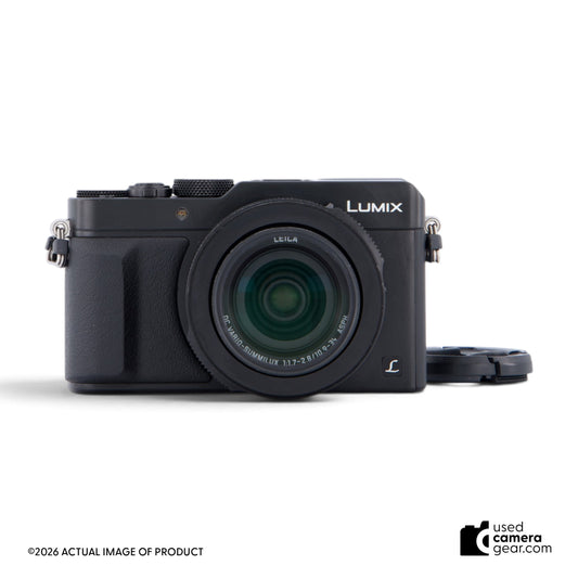 Panasonic Lumix DMC-LX100 Digital Camera Black *EXTRAS* (#050) *USED*