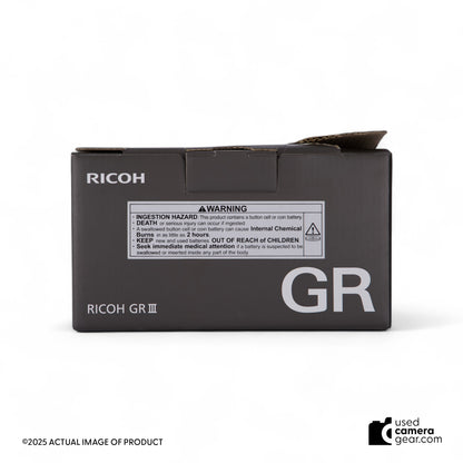 Ricoh GR III Digital Camera (#182) *USED*