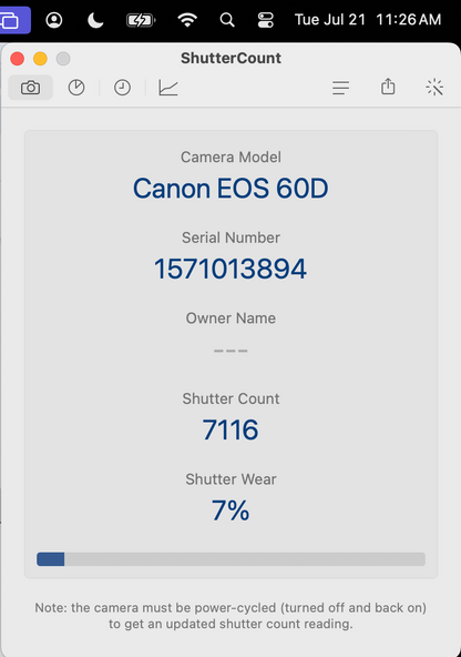 Canon EOS 60D DSLR Body with EF-S 18-200mm f/3.5-5.6 IS Lens (#246) *USED*