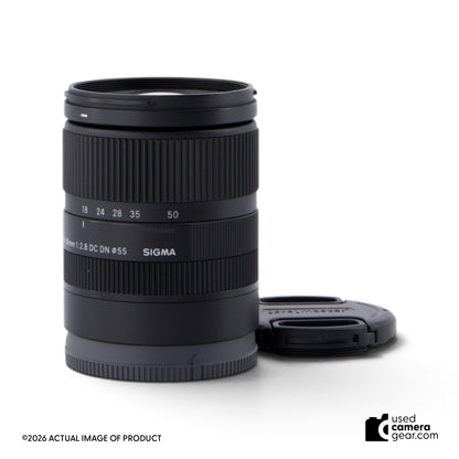 Sigma 18-50mm f/2.8 DC DN Contemporary Lens for Sony E (#480) *USED*