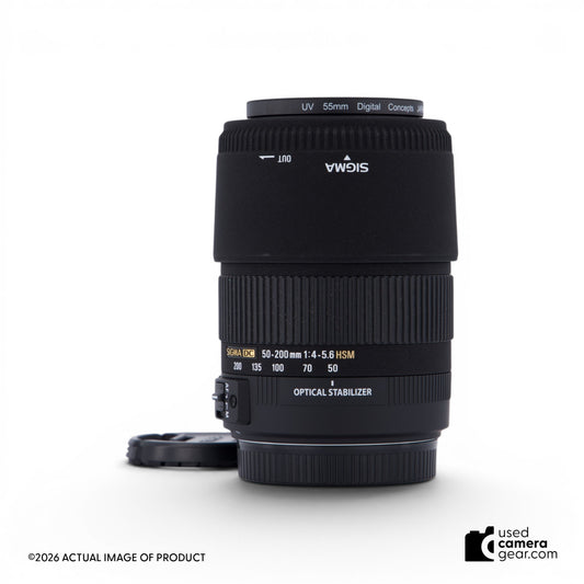 Sigma 50-200mm DC OS Lens for Canon EF-S (#513) *USED*